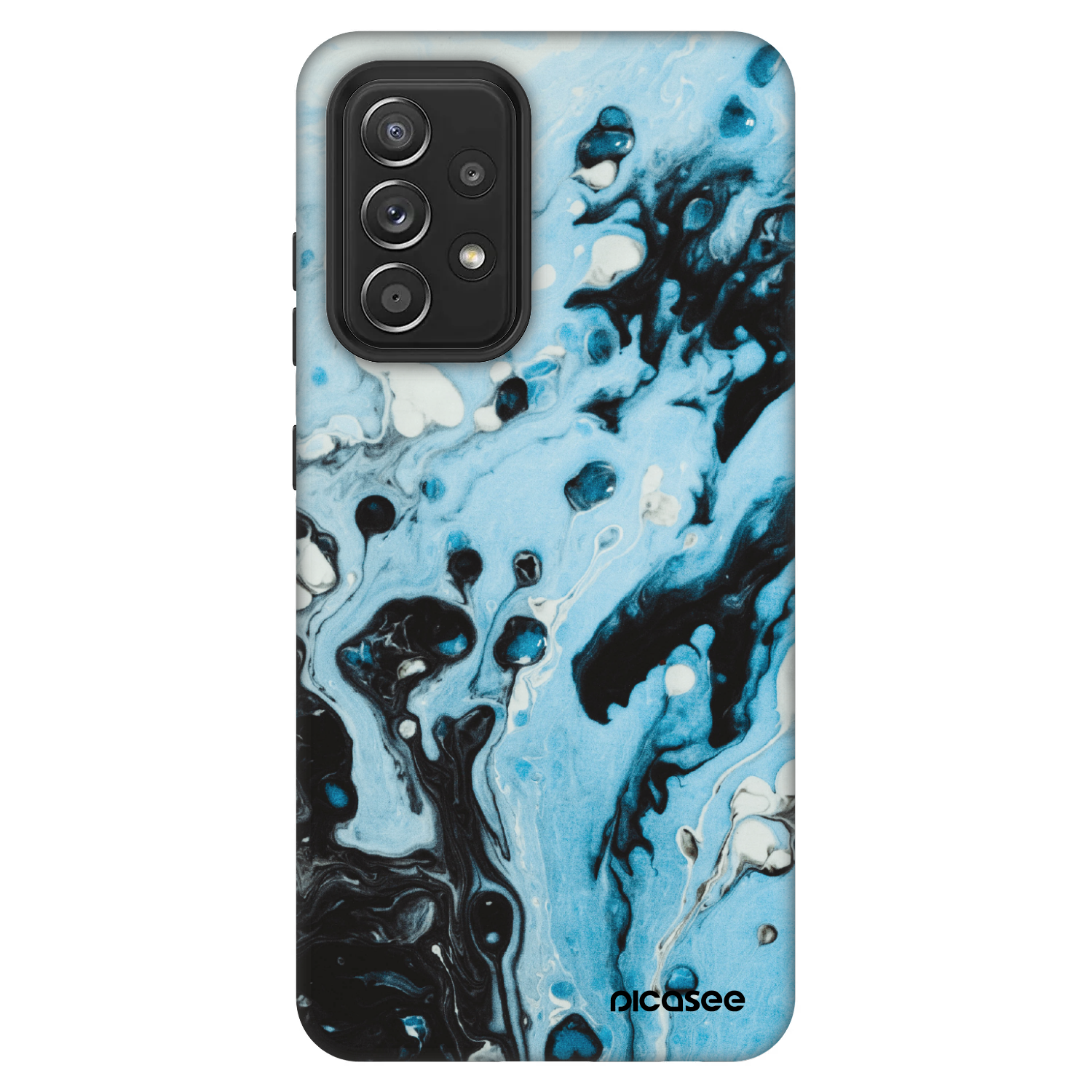 Picasee Fashion Case für Samsung Galaxy A52 5G A525F - Organic blue