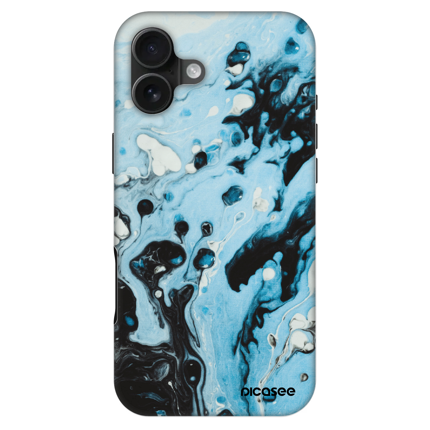 Picasee Fashion Case MagSafe für Apple iPhone 16 Plus - Organic blue
