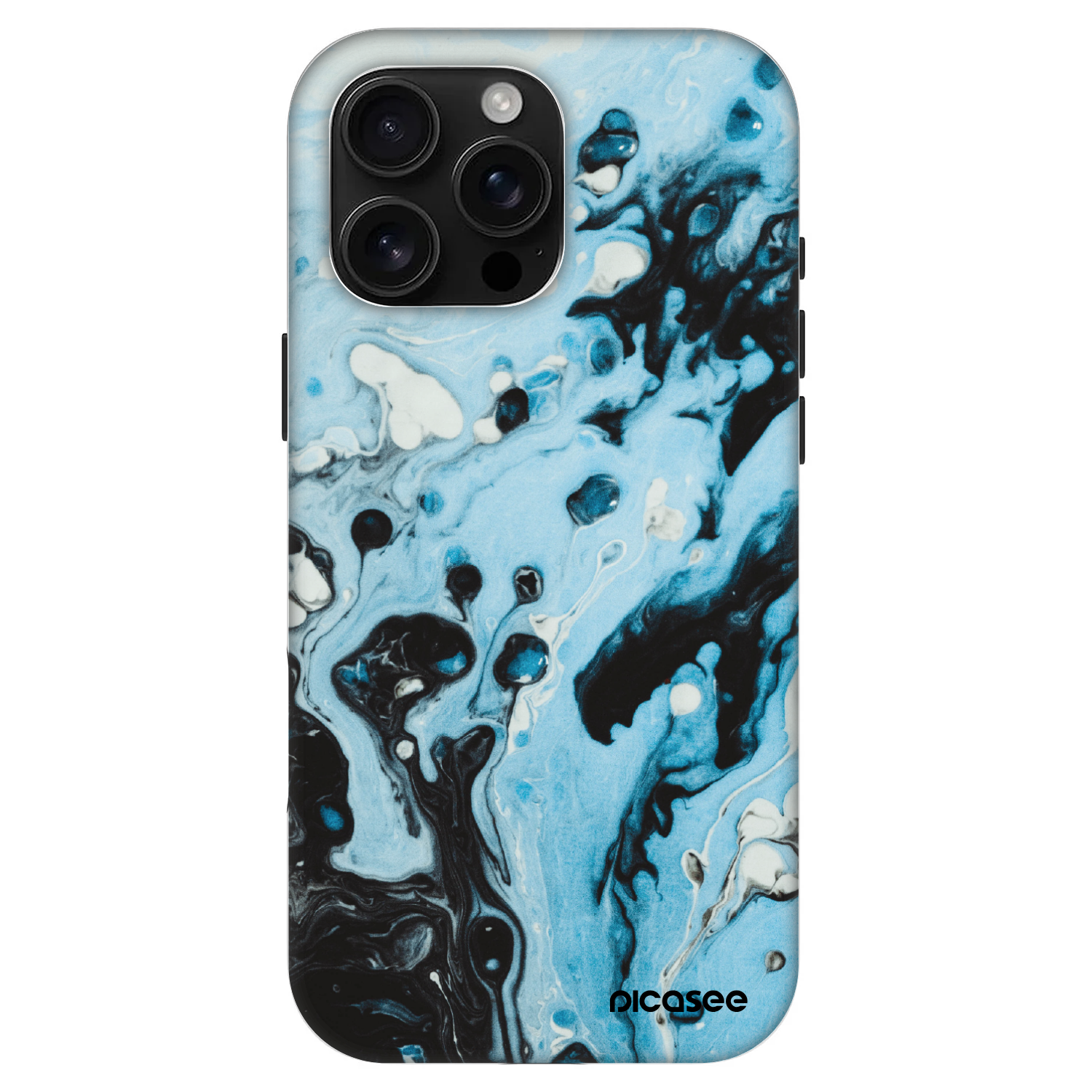 Picasee Fashion Case MagSafe für Apple iPhone 16 Pro Max - Organic blue
