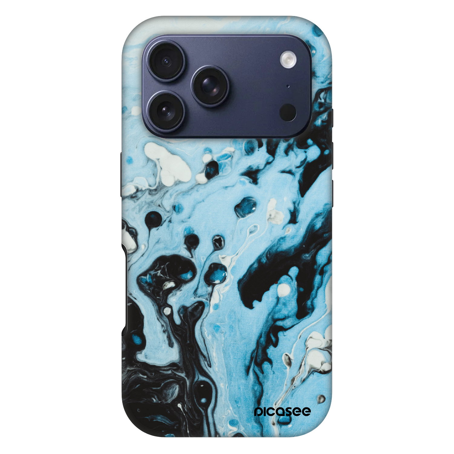 Picasee Fashion Case MagSafe für Apple iPhone 17 Pro - Organic blue