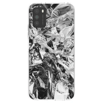 Picasee Xiaomi Poco M3 Hülle - Transparentes Silikon - Chrome