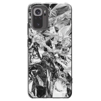 Picasee Xiaomi Redmi Note 10 Hülle - Transparentes Silikon - Chrome