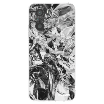 Picasee Xiaomi Poco F3 Hülle - Transparentes Silikon - Chrome