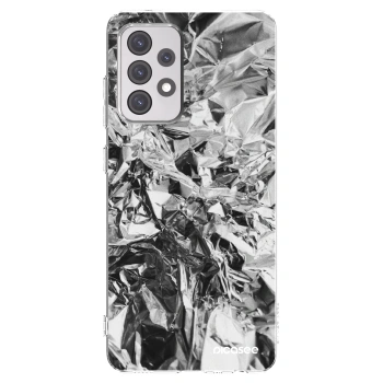 Picasee Samsung Galaxy A52s 5G A528B Hülle - Transparentes Silikon - Chrome