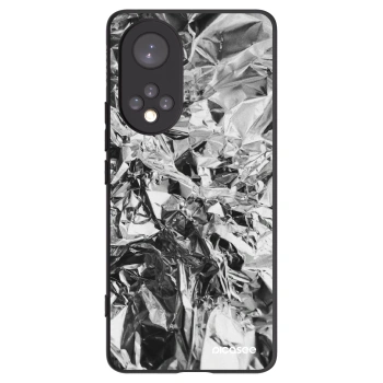 Picasee Huawei Nova 9 Hülle - Schwarzes Silikon - Chrome