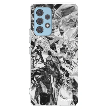Picasee Samsung Galaxy A53 5G A536 Hülle - Transparentes Silikon - Chrome