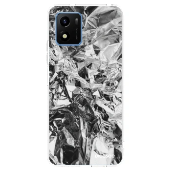 Picasee Vivo Y01 Hülle - Transparentes Silikon - Chrome