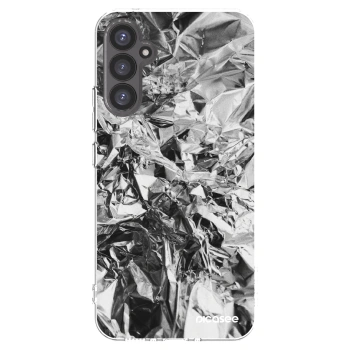 Picasee Samsung Galaxy A34 5G A346B Hülle - Transparentes Silikon - Chrome