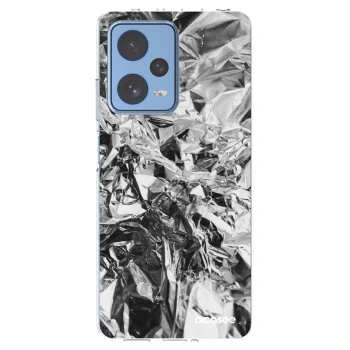 Picasee Xiaomi Redmi Note 12 Pro 5G Hülle - Transparentes Silikon - Chrome