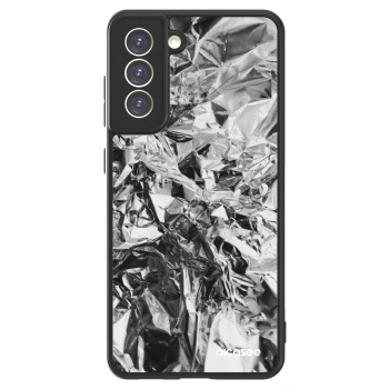 Picasee ULTIMATE CASE PowerShare für Samsung Galaxy S21 FE 5G - Chrome