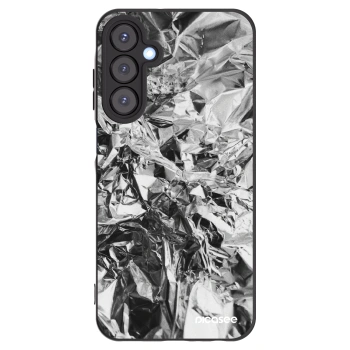 Picasee Samsung Galaxy A25 A256B 5G Hülle - Schwarzes Silikon - Chrome