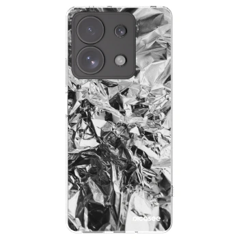 Picasee Xiaomi Redmi Note 13 Pro 4G Hülle - Transparentes Silikon - Chrome