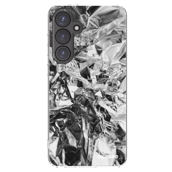 Picasee Samsung Galaxy S24 FE S721B Hülle - Transparentes Silikon - Chrome