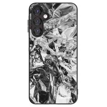 Picasee Samsung Galaxy A16 5G Hülle - Schwarzes Silikon - Chrome