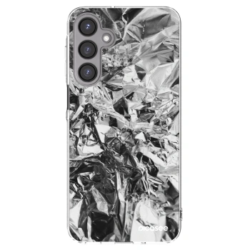 Picasee Samsung Galaxy A16 5G Hülle - Transparentes Silikon - Chrome