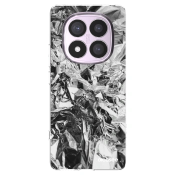 Picasee Xiaomi Redmi Note 14 Pro 4G Hülle - Transparentes Silikon - Chrome