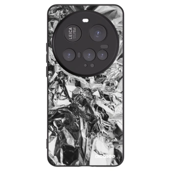 Picasee Xiaomi 15 Ultra Hülle - Schwarzes Silikon - Chrome