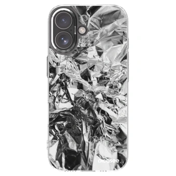 Picasee Apple iPhone 17 Hülle - Transparentes Silikon - Chrome