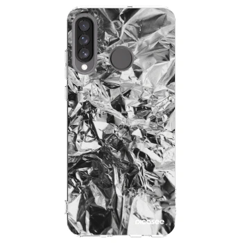 Picasee Huawei P30 Lite Hülle - Transparentes Silikon - Chrome