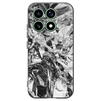 Picasee Xiaomi 17 Hülle - Schwarzes Silikon - Chrome