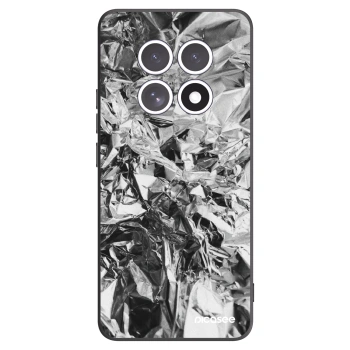 Picasee Xiaomi Redmi Note 15 5G Hülle - Schwarzes Silikon - Chrome