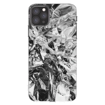 Picasee Apple iPhone 11 Pro Max Hülle - Transparentes Silikon - Chrome
