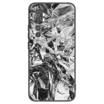 Picasee Xiaomi Mi Note 10 Lite Hülle - Schwarzes Silikon - Chrome
