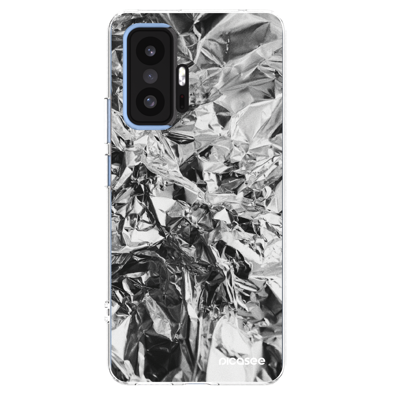 Picasee Xiaomi 11T Hülle - Transparentes Silikon - Chrome