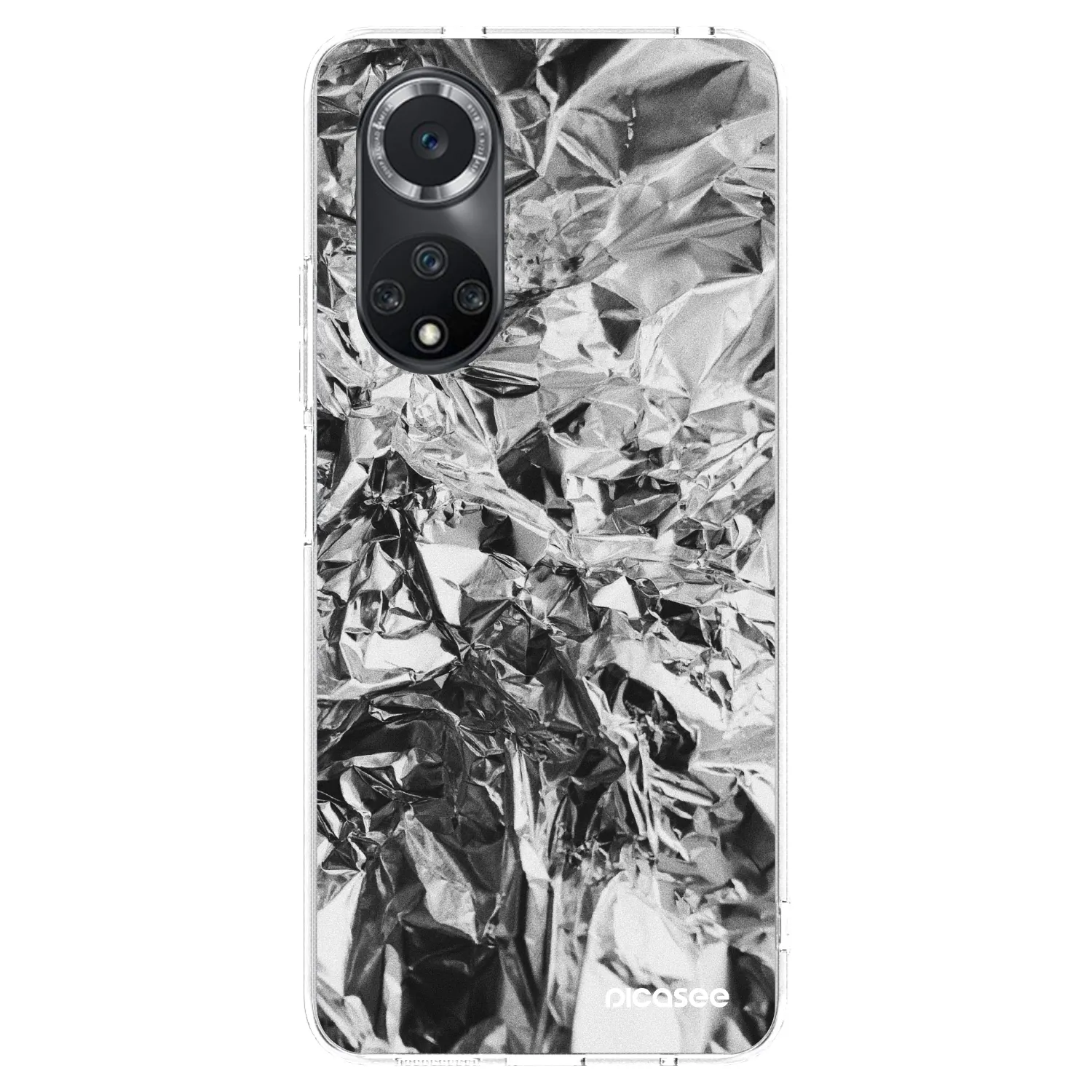Picasee Huawei Nova 9 SE Hülle - Transparentes Silikon - Chrome