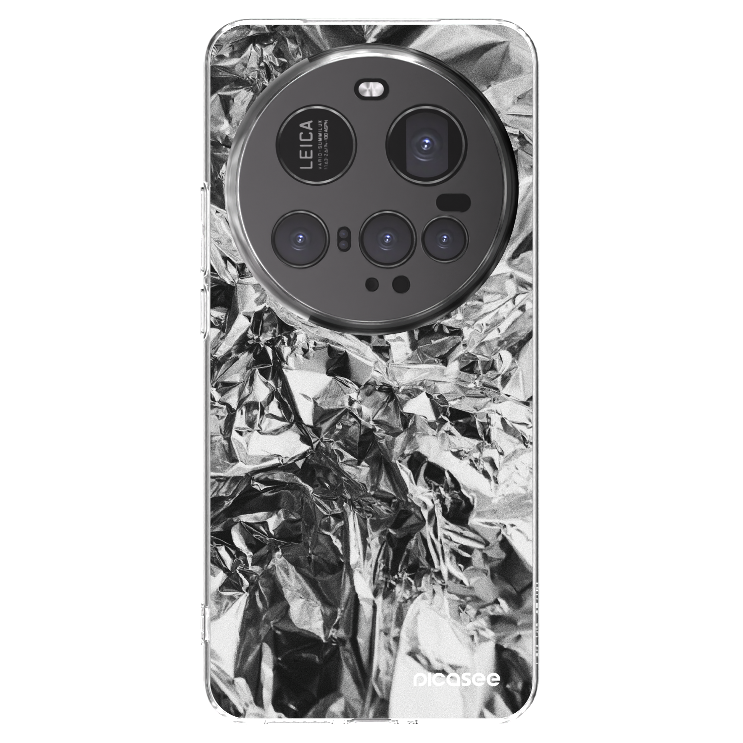 Picasee Xiaomi 15 Ultra Hülle - Transparentes Silikon - Chrome