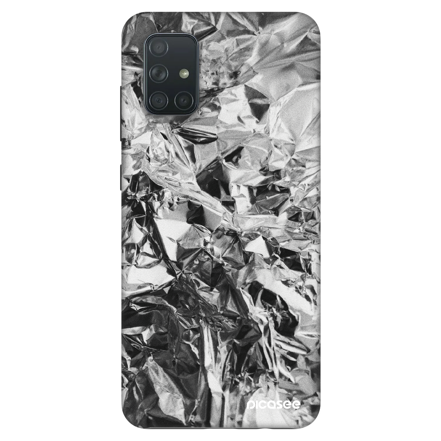Picasee Fashion Case für Samsung Galaxy A71 A715F - Chrome