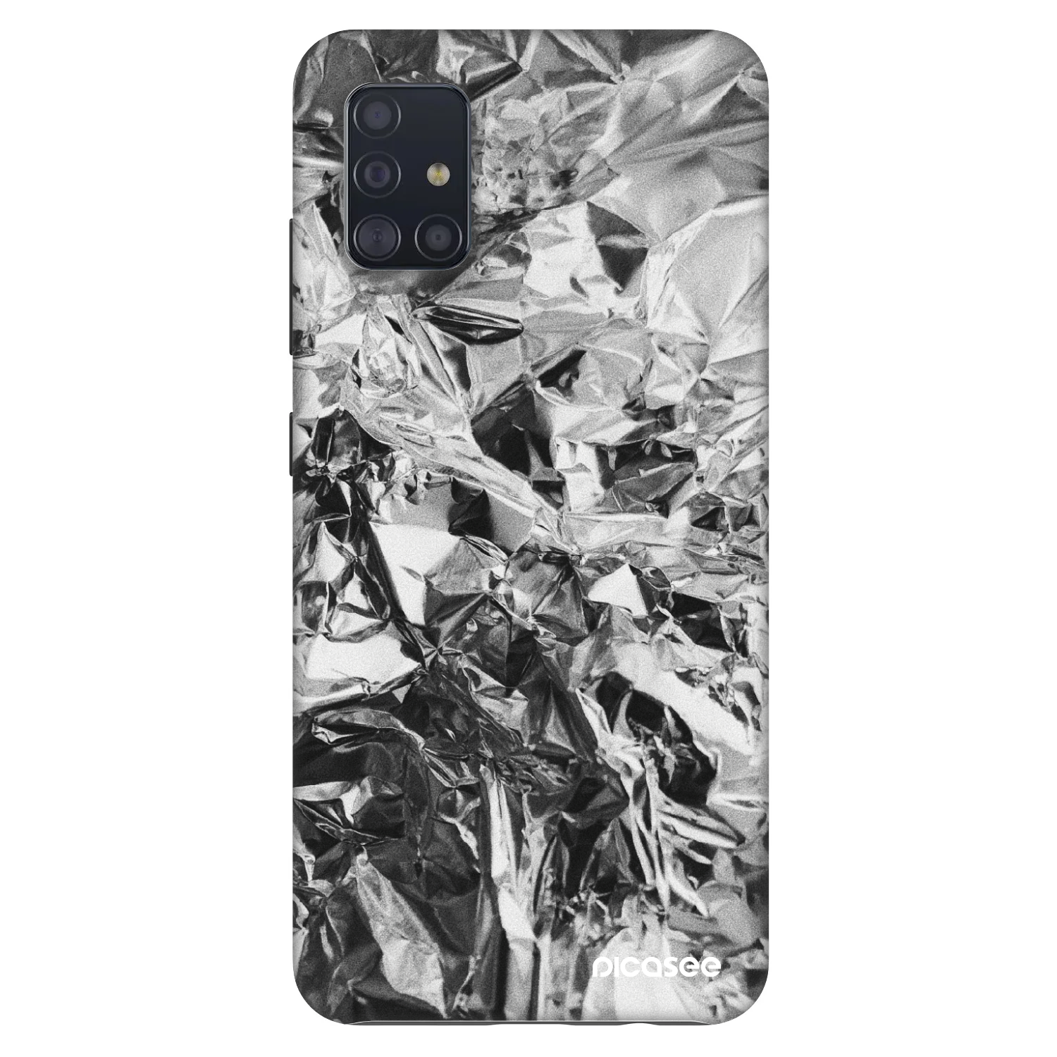Picasee Fashion Case für Samsung Galaxy A51 A515F - Chrome