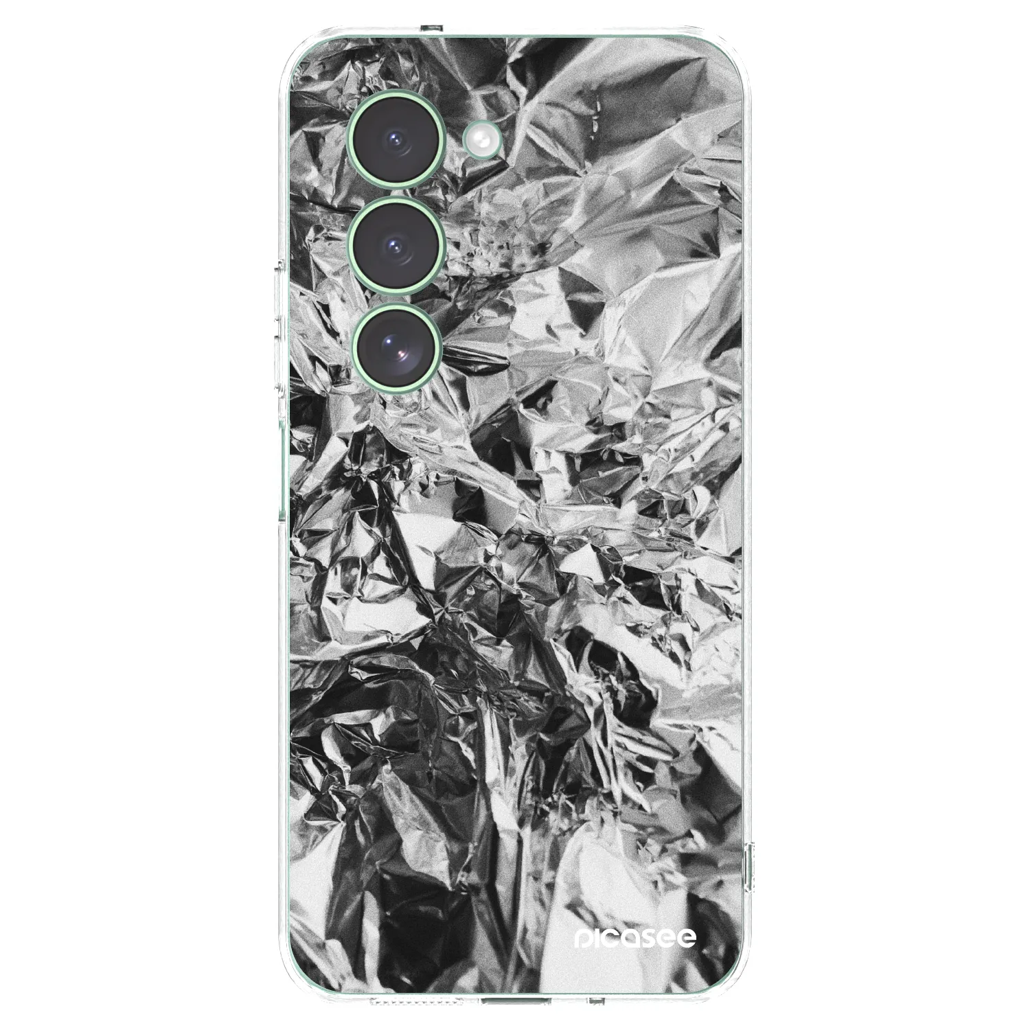 Picasee Xiaomi Redmi 15 5G Hülle - Transparentes Silikon - Chrome
