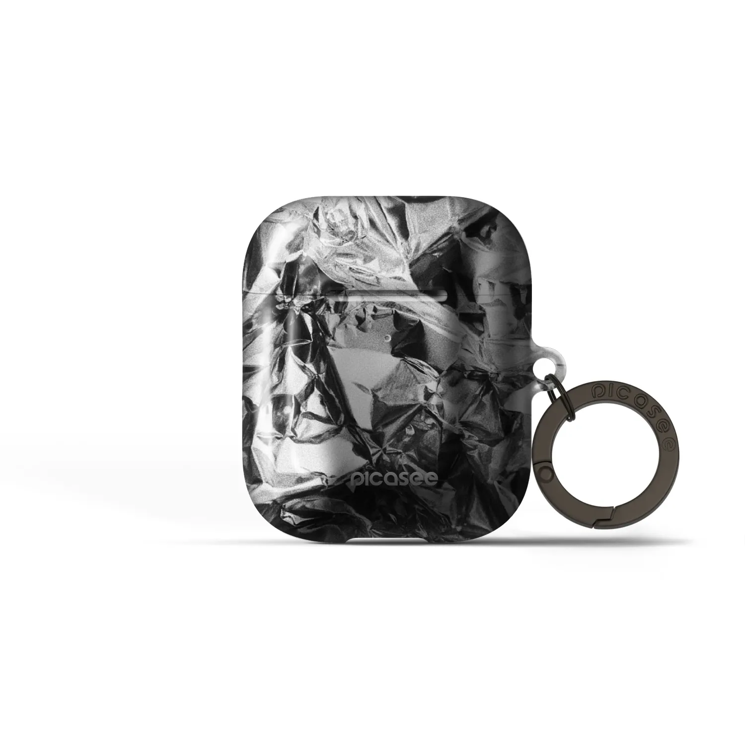 Picasee Obal pro Apple AirPods 1 - Chrome