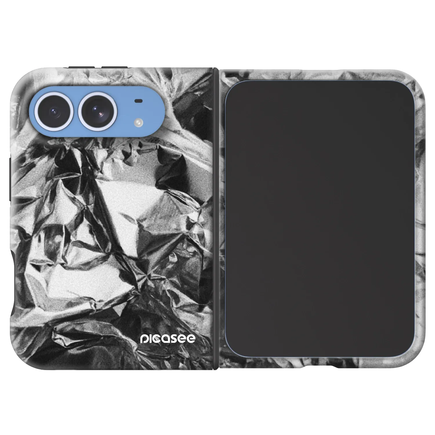 Picasee Fashion Case MagSafe für Apple iPhone Duo - Chrome