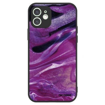 Picasee ULTIMATE CASE für Apple iPhone 12 - Purple glitter