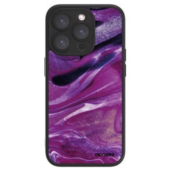 Picasee ULTIMATE CASE für Apple iPhone 15 Pro - Purple glitter
