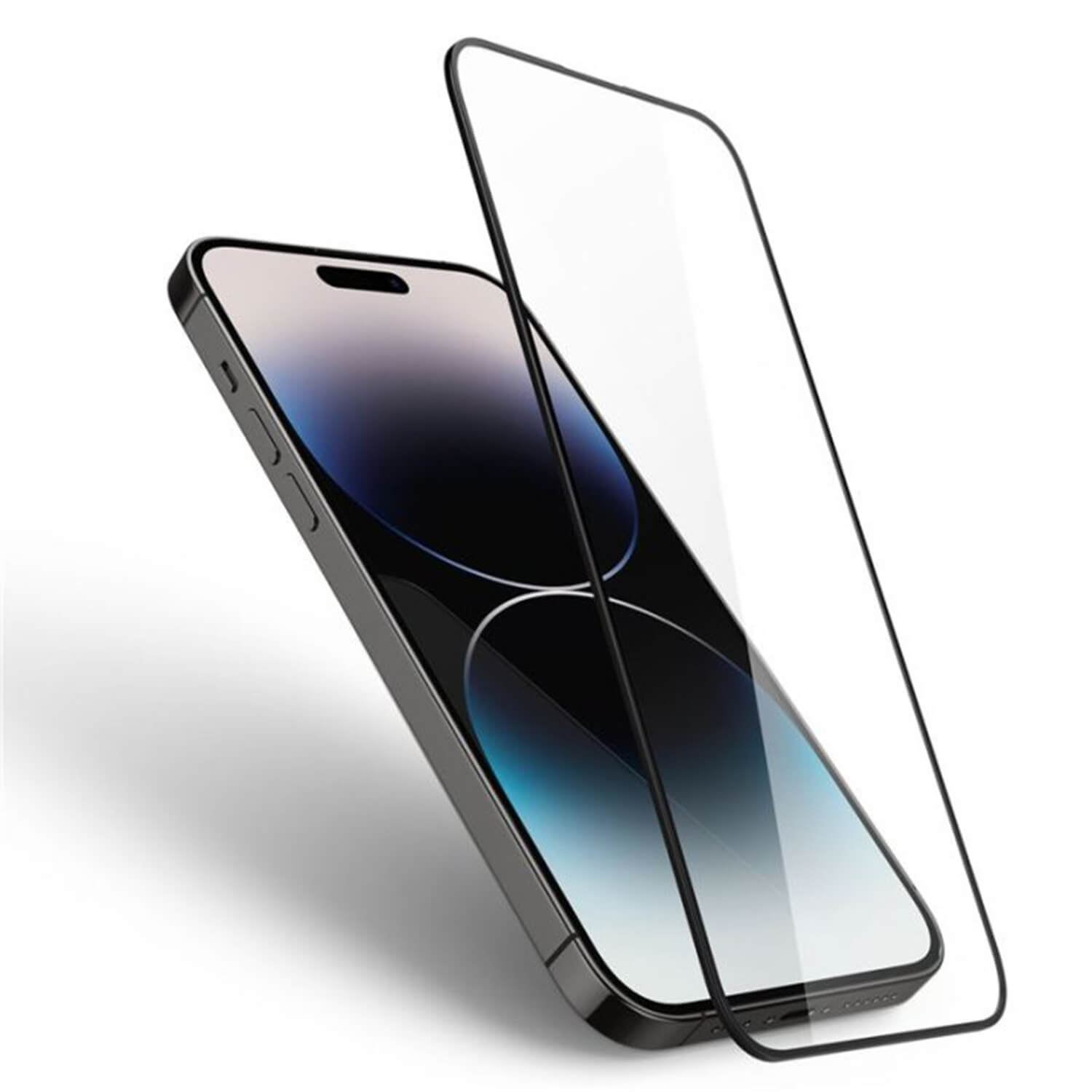3x Picasee gehärtetes 3D Schutzglas mit Rahmen für Apple iPhone 16 Pro Max - schwarz - 2+1 gratis