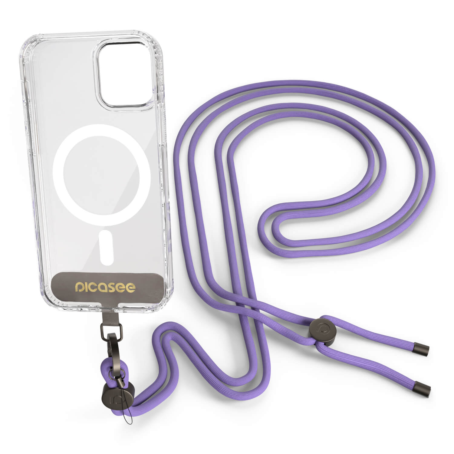 Picasee Cross-body phone strap - Lila