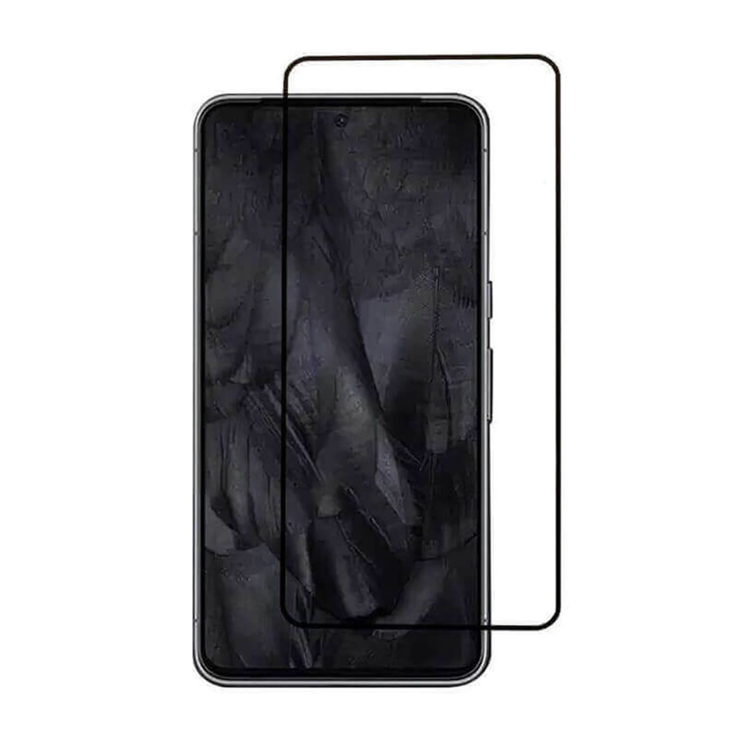 3x Picasee gehärtetes 3D Schutzglas mit Rahmen für Google Pixel 9 - schwarz - 2+1 gratis