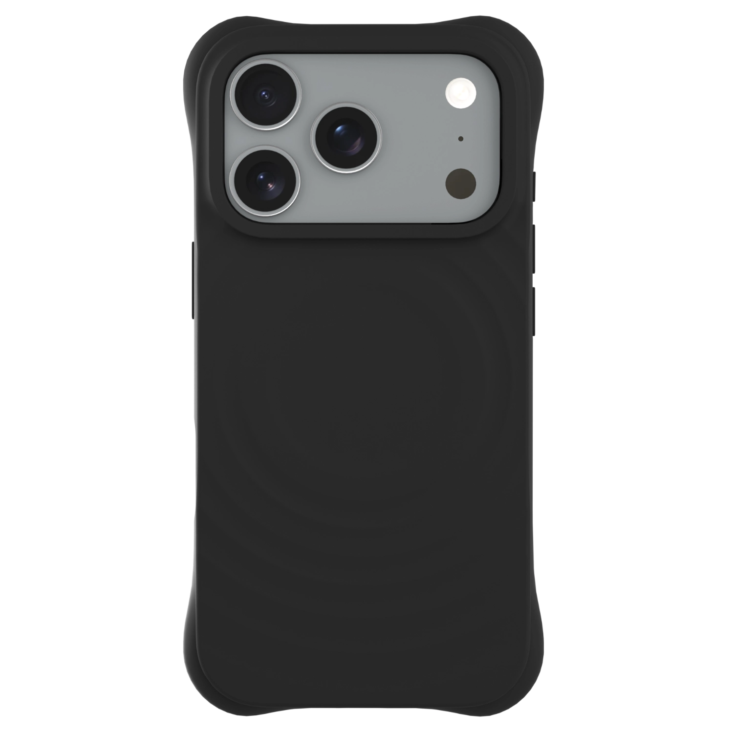 Picasee Apple iPhone 17 Pro Shock-proof case s MagSafe - Personalisierte Gravur - Schwarz