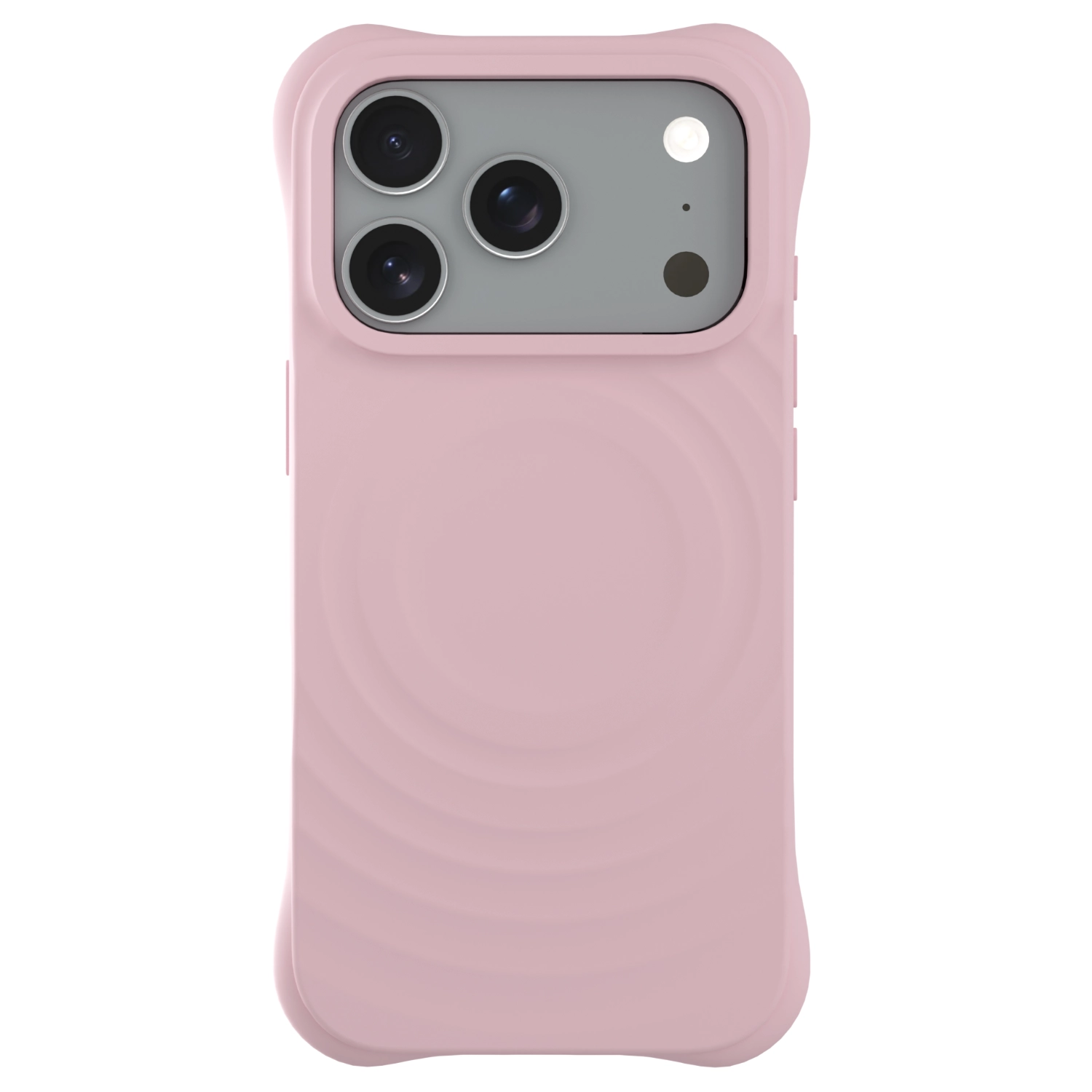 Picasee Apple iPhone 17 Pro Shock-proof case s MagSafe - Personalisierte Gravur - Rosa