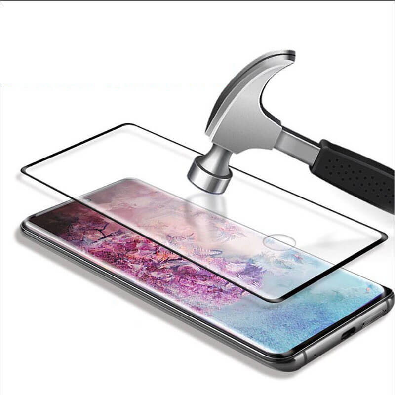3D Gehärtetes Schutzglas Für Samsung Galaxy Note 10 N970F - Schwarz