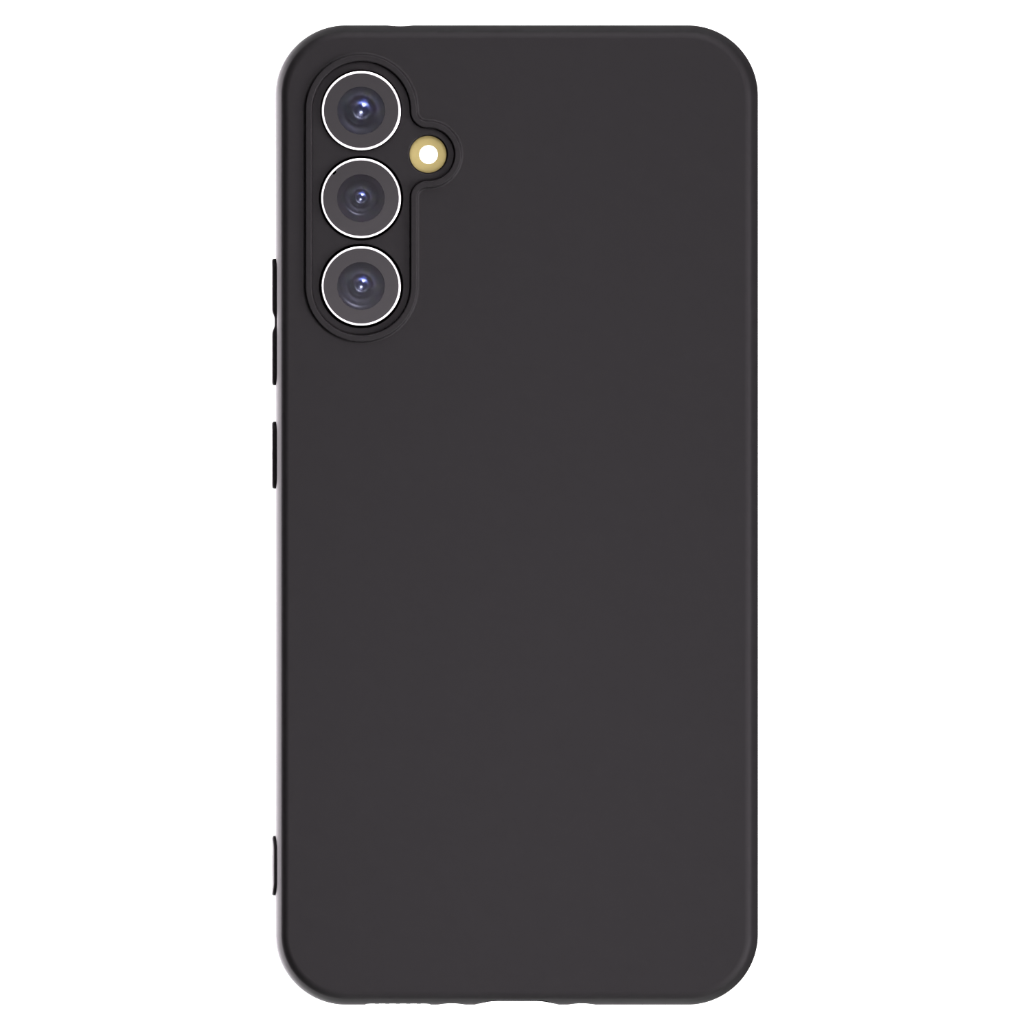 Picasee Samsung Galaxy A34 5G A346B Hülle - Schwarzes Silikon - Individuelles Fotodesign