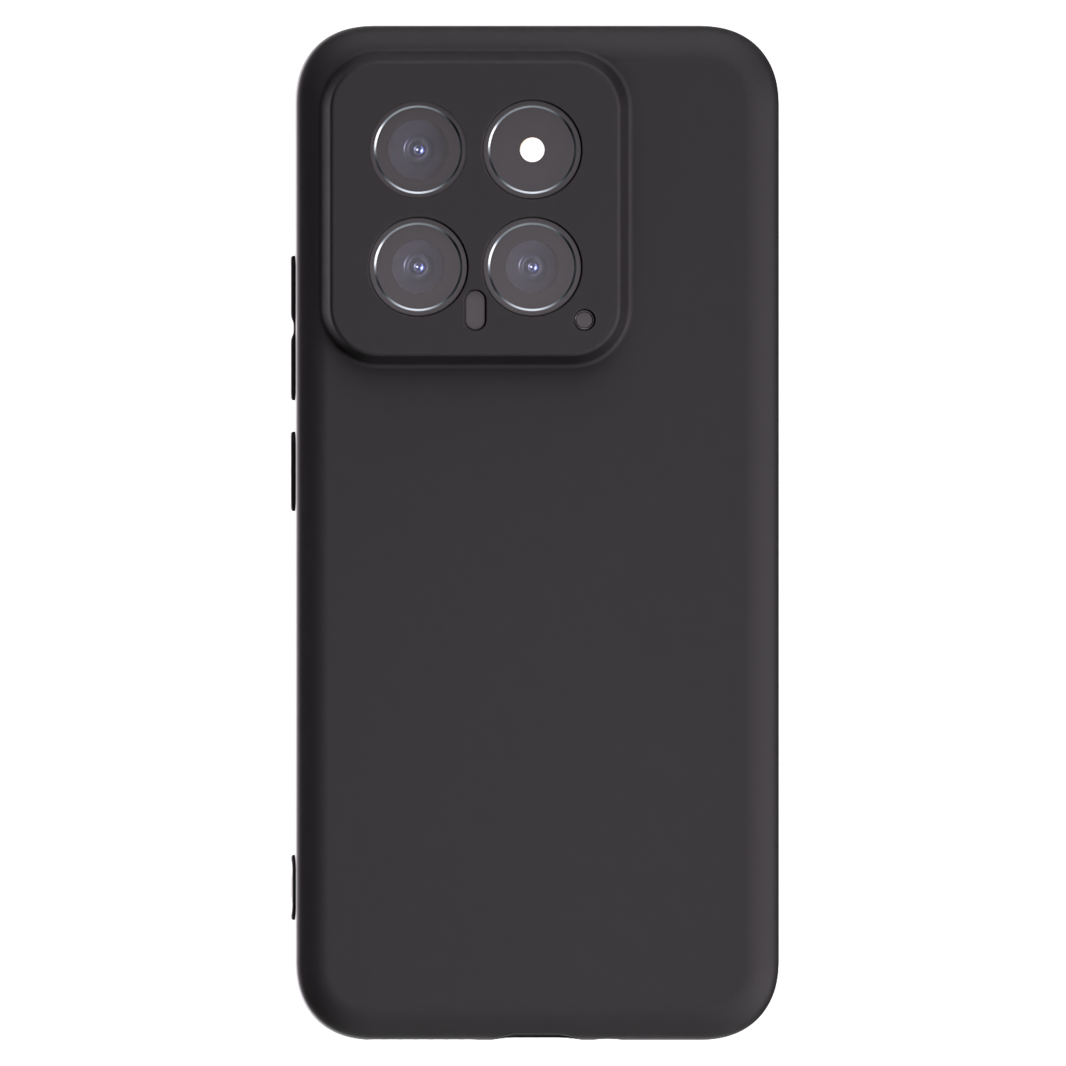 Picasee Xiaomi 14 Hülle - Schwarzes Silikon - Individuelles Fotodesign