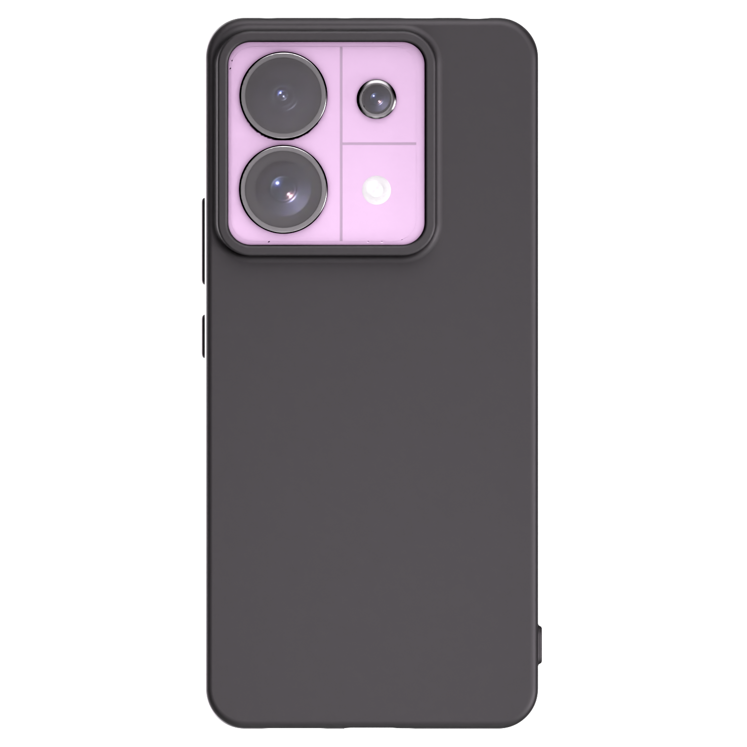 Picasee Xiaomi Redmi Note 13 Pro 5G Hülle - Schwarzes Silikon - Individuelles Fotodesign