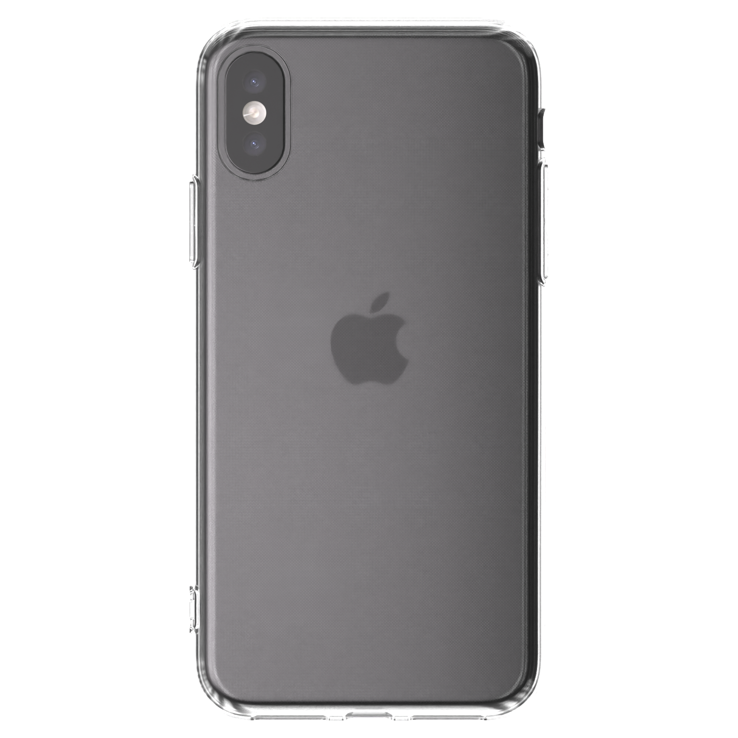 Picasee Apple iPhone X/XS Hülle - Transparentes Silikon - Individuelles Fotodesign