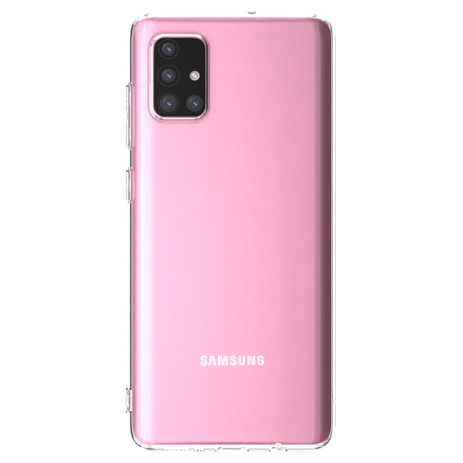 Picasee Samsung Galaxy A71 A715F Hülle - Transparentes Silikon - Individuelles Fotodesign
