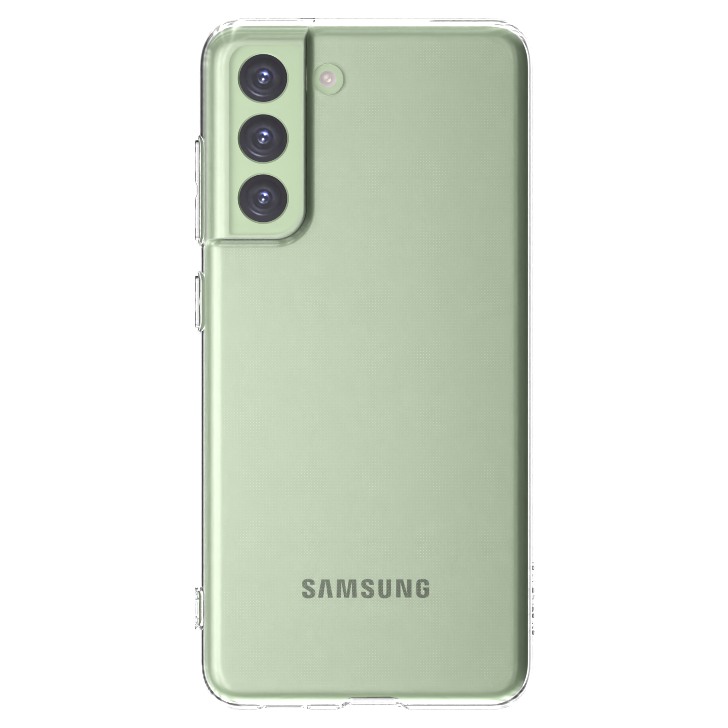 Picasee Samsung Galaxy S21 FE 5G Hülle - Transparentes Silikon - Individuelles Fotodesign