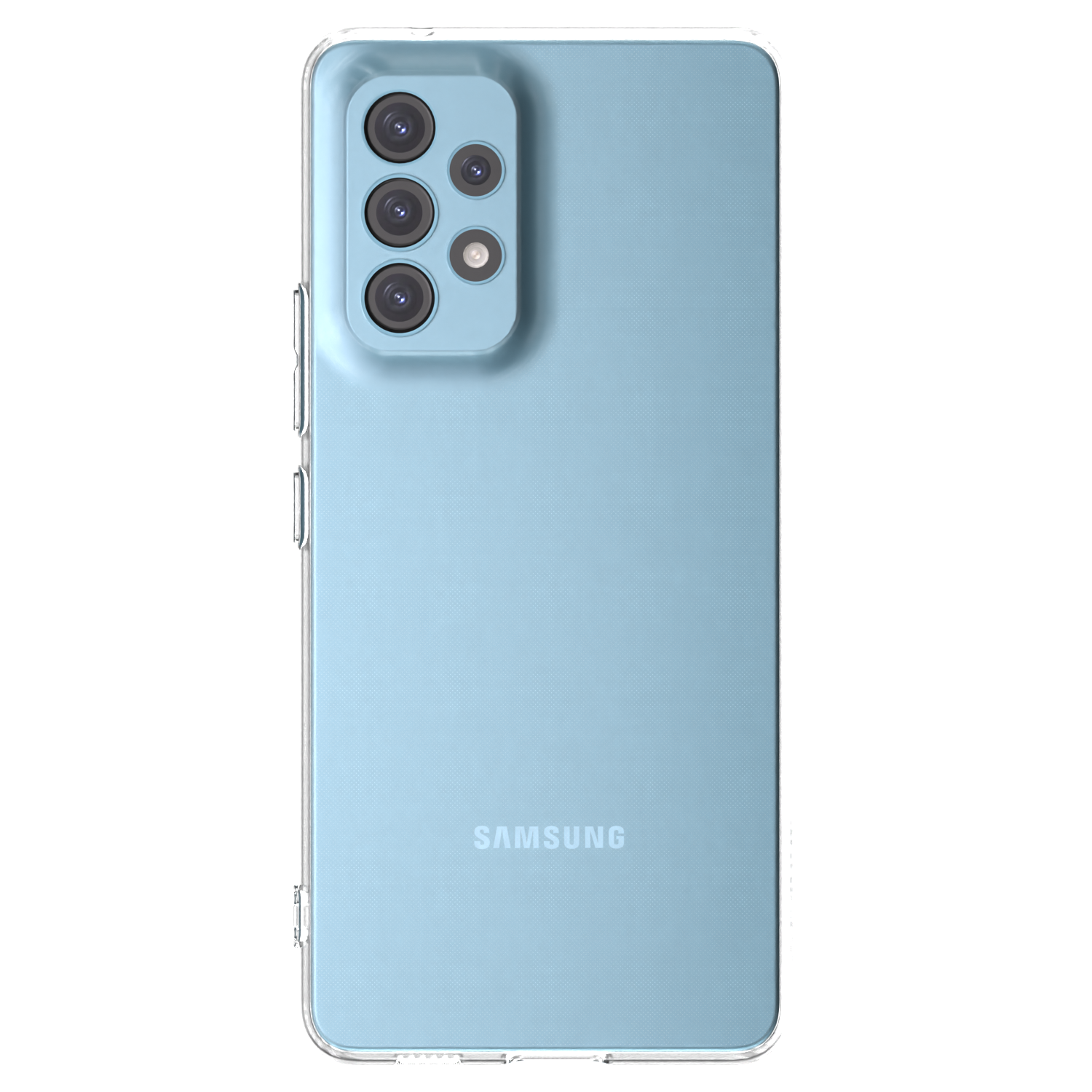 Picasee Samsung Galaxy A53 5G A536 Hülle - Transparentes Silikon - Individuelles Fotodesign